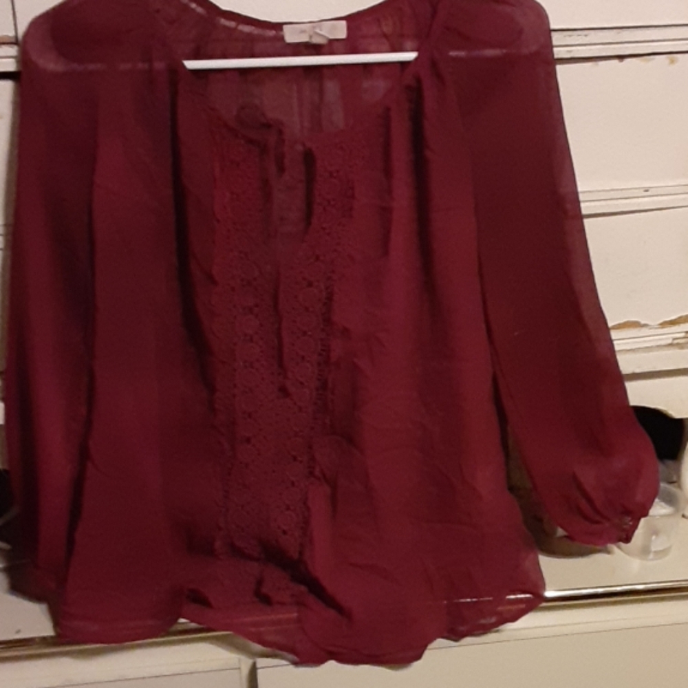 Love fire blouse